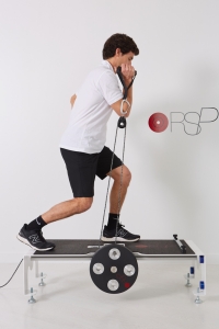 RSP Squat maquina isoinercial de radio fijo 