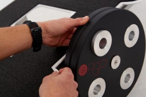RSP Squat maquina isoinercial de radio fijo 